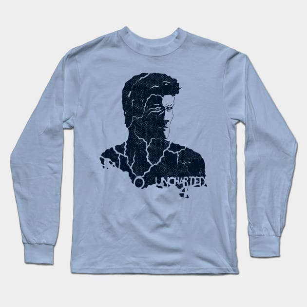 Uncharted Waters Long Sleeve T-Shirt by dylmor